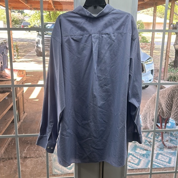 Men’s Dress Shirt. Roundtree and Yorke. 3XLT. - Picture 2 of 4